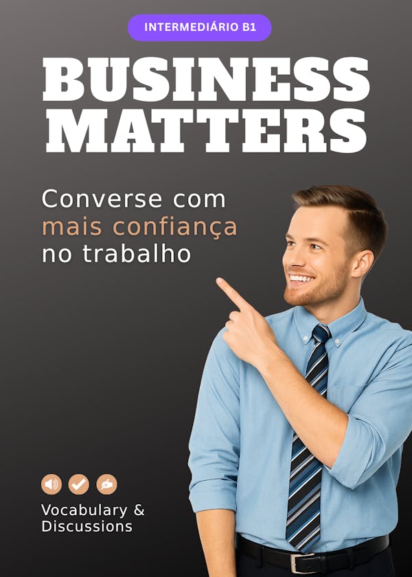 Capa do curso Inglês para Negócios